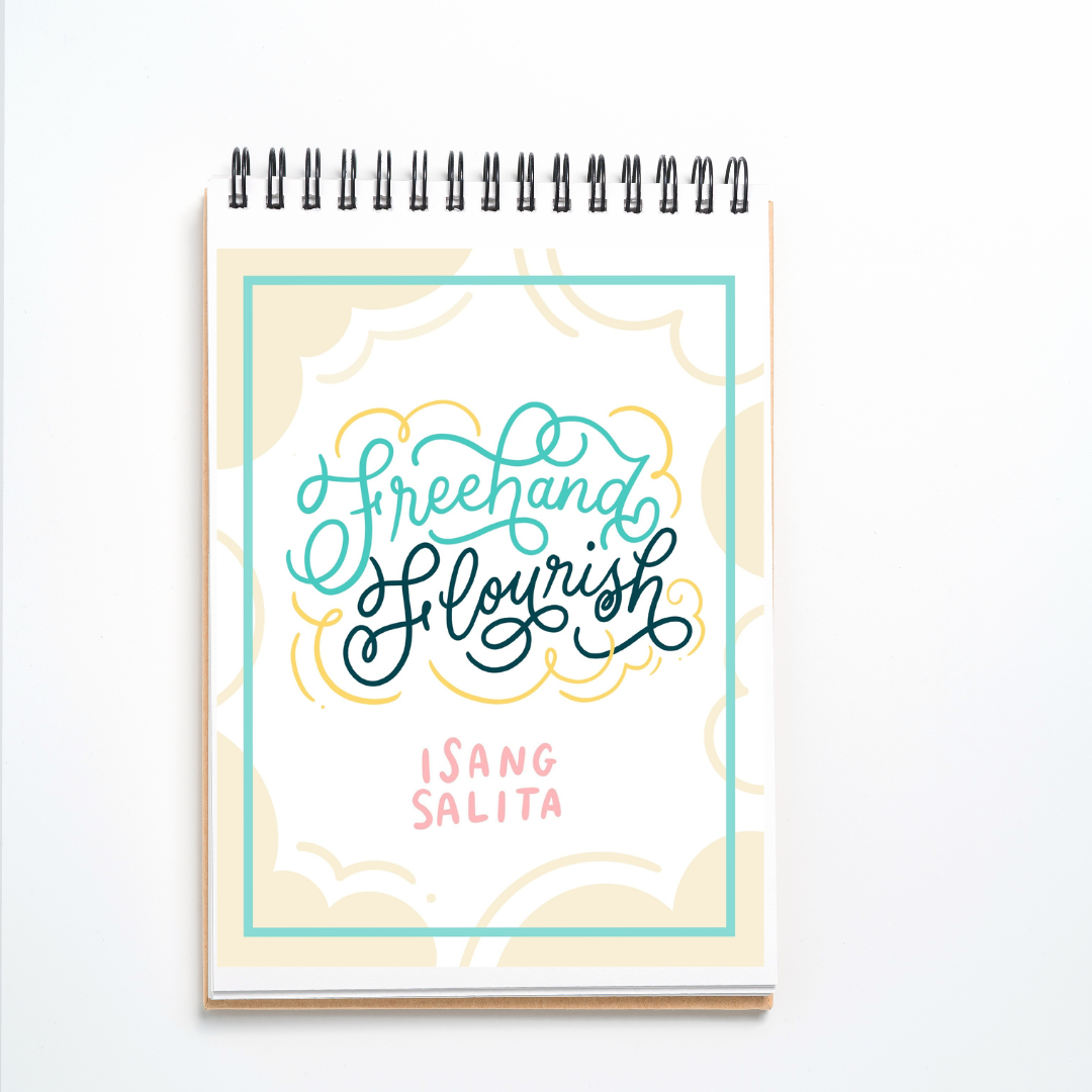[DIGITAL] Workbook # 6 Freehand Flourish: Isang Salita - Creative Workshops MNL